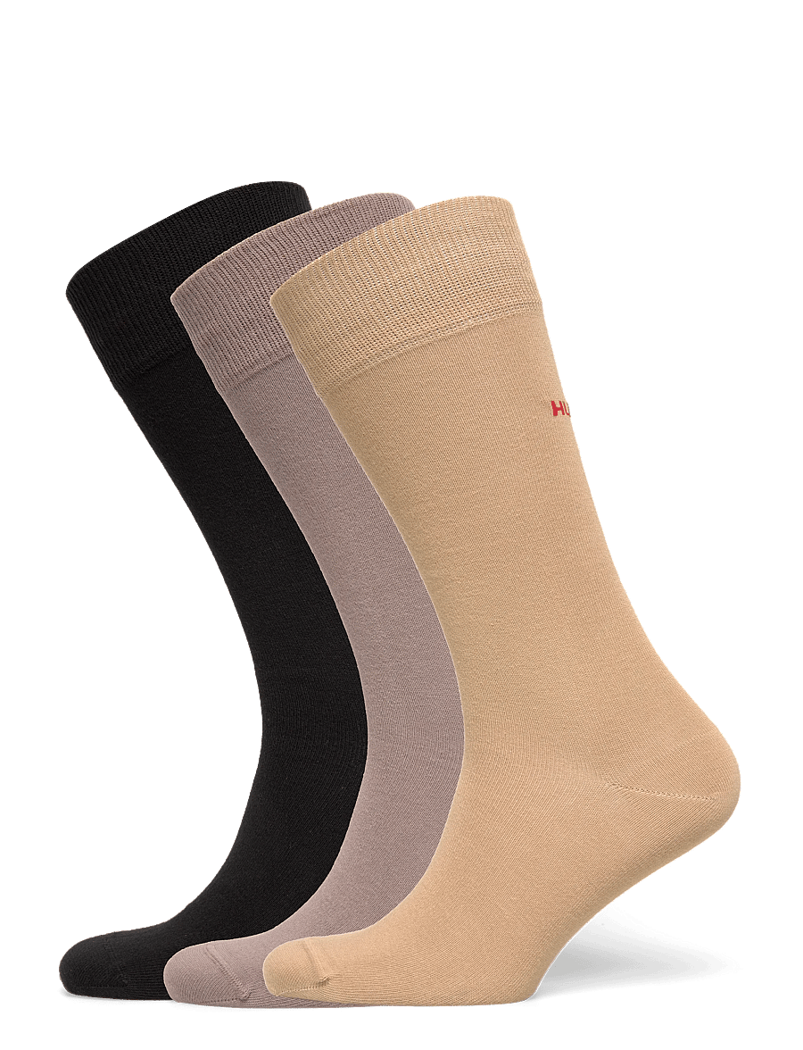 HUGO - 3P RS UNI CC - sokker - light/pastel brown - 0