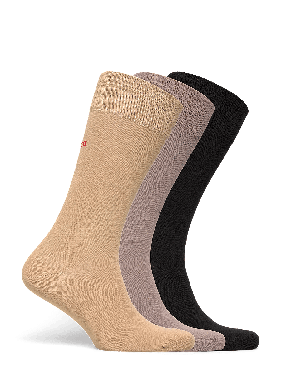 HUGO - 3P RS UNI CC - sokker - light/pastel brown - 1