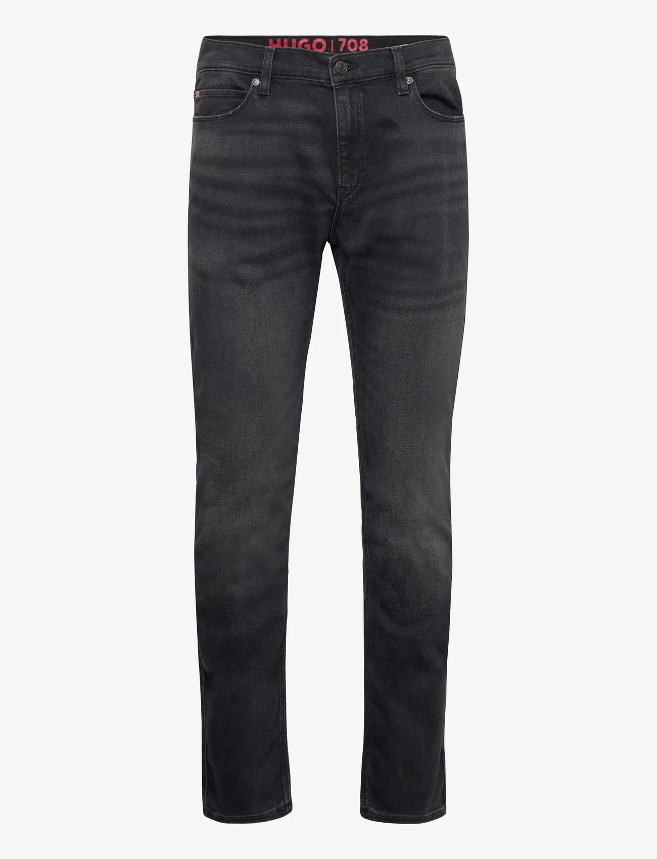 HUGO - HUGO 708 - slim jeans - dark grey - 0