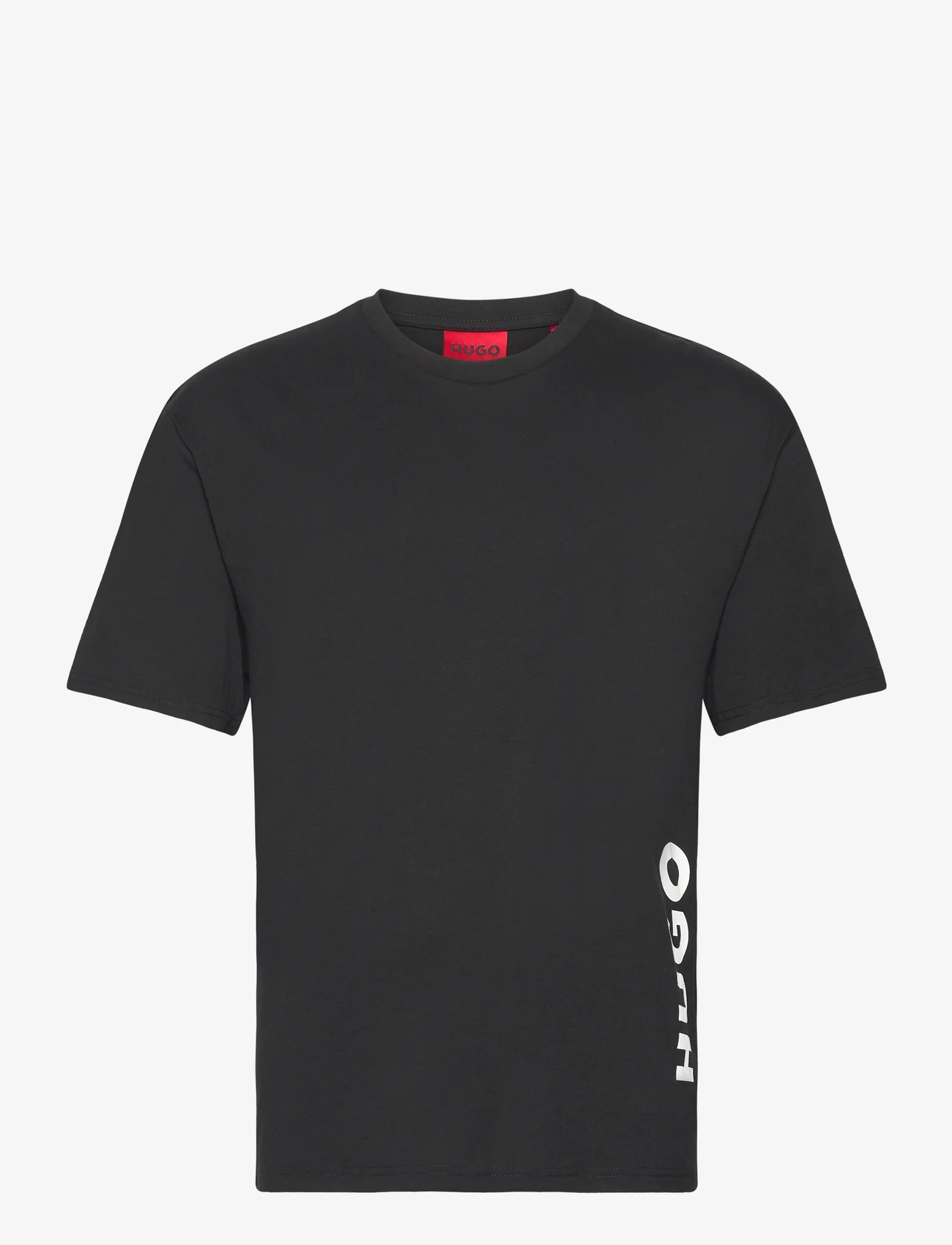 HUGO - T-SHIRT RN RELAXED - short-sleeved t-shirts - black - 0