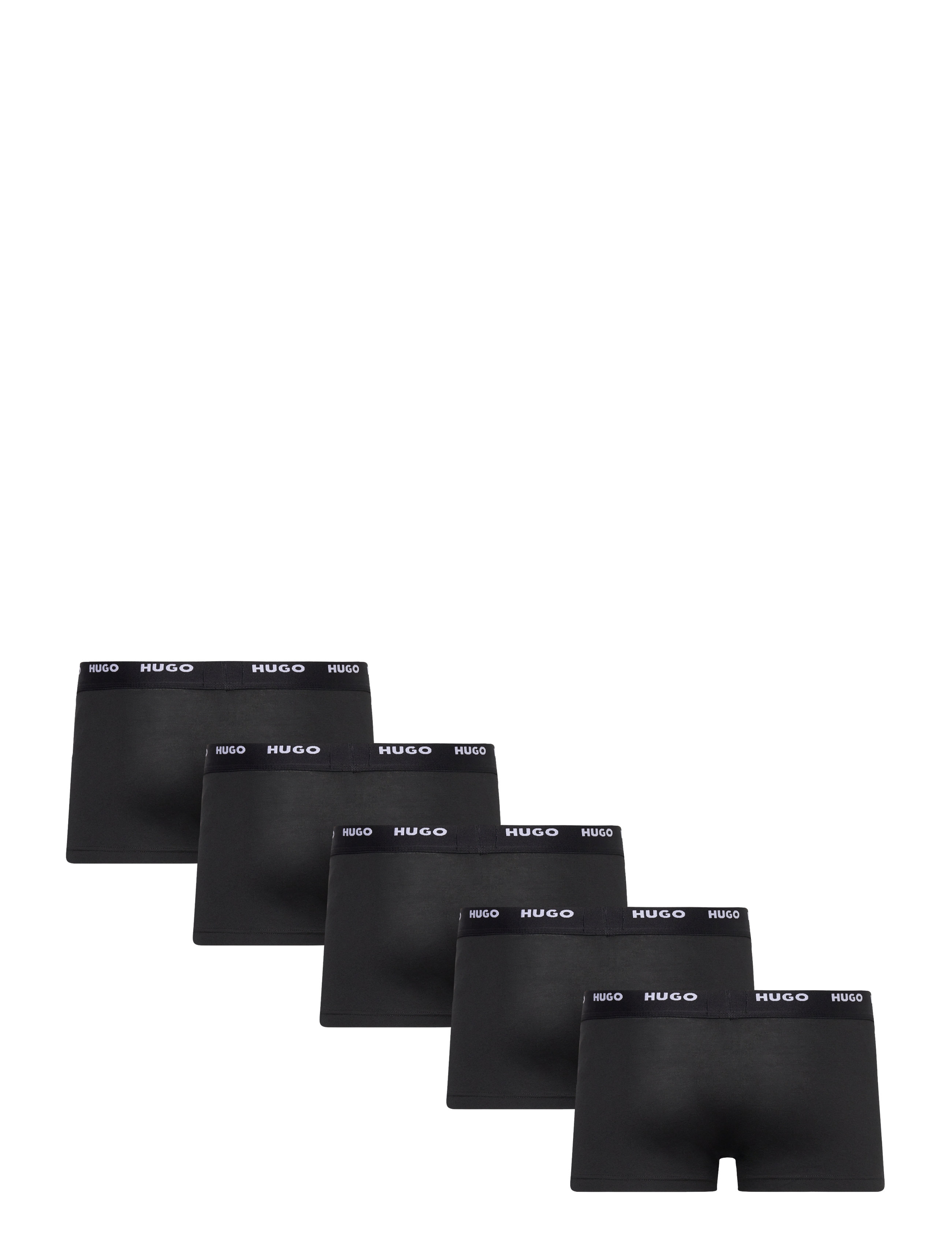 HUGO - TRUNK FIVE PACK - trunks - black - 1