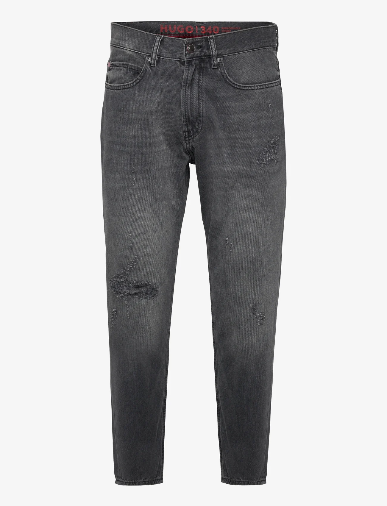 HUGO - HUGO 340 - loose jeans - medium grey - 0