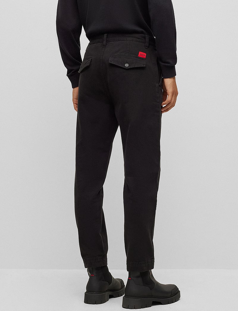 HUGO - Zeebo233D - chinos - black - 3