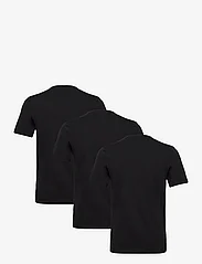 HUGO - T-SHIRT RN TRIPLET P - basic shirts - black - 4
