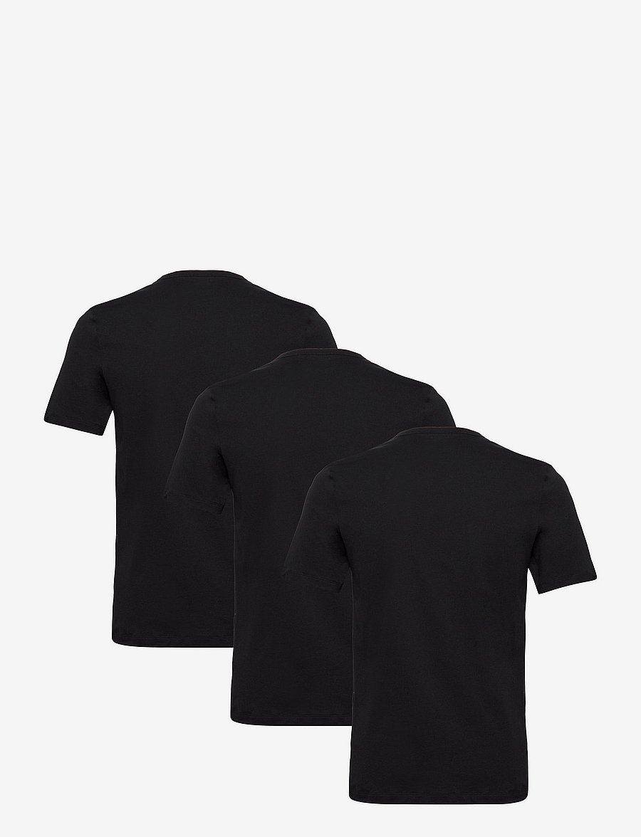 HUGO - T-SHIRT RN TRIPLET P - t-särkide multipakk - black - 4