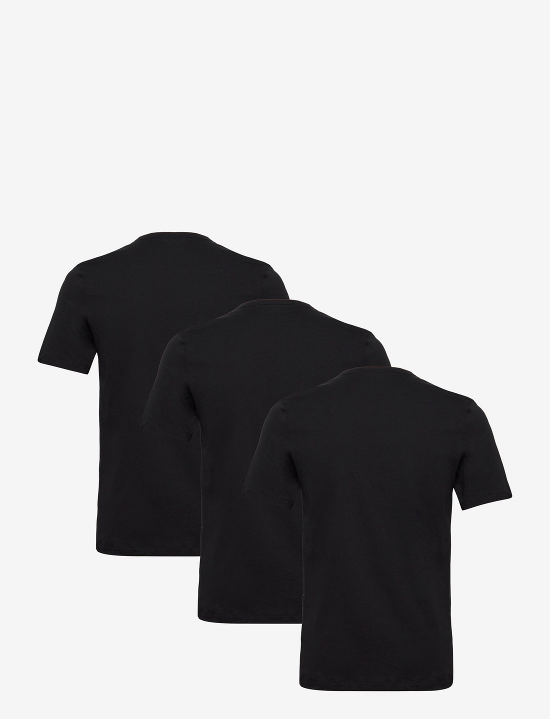 HUGO - T-SHIRT RN TRIPLET P - t-shirts im multipack - black - 4
