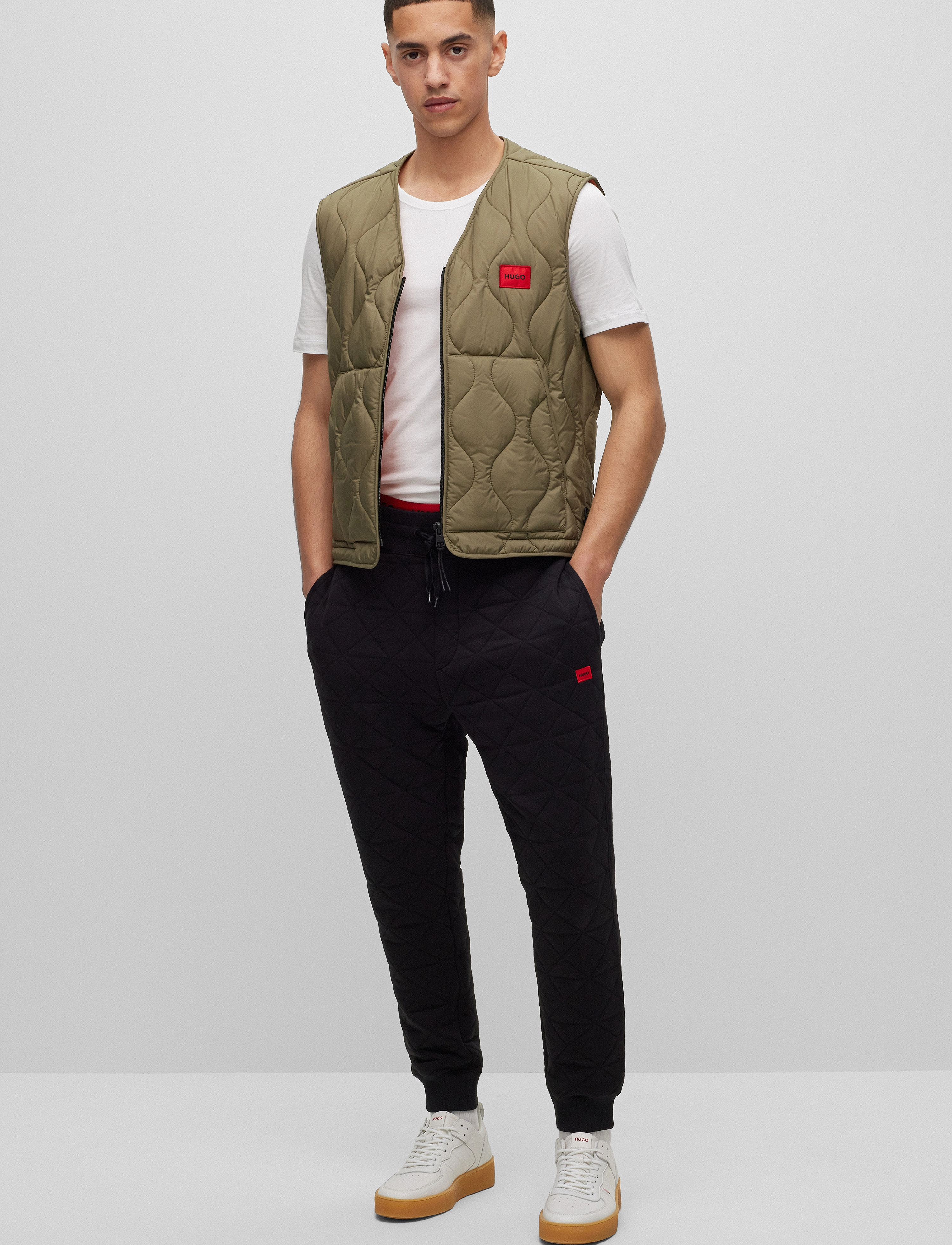 HUGO T-Shirt Rn Triplet P, S, T-shirts, Weiß - Short-sleeved, Männerswear