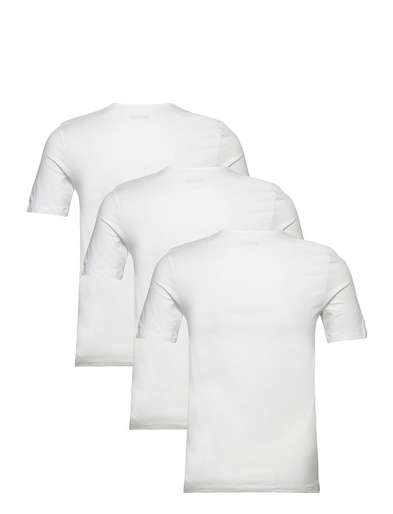 HUGO - T-SHIRT RN TRIPLET P - multipack t-shirts - white - 4