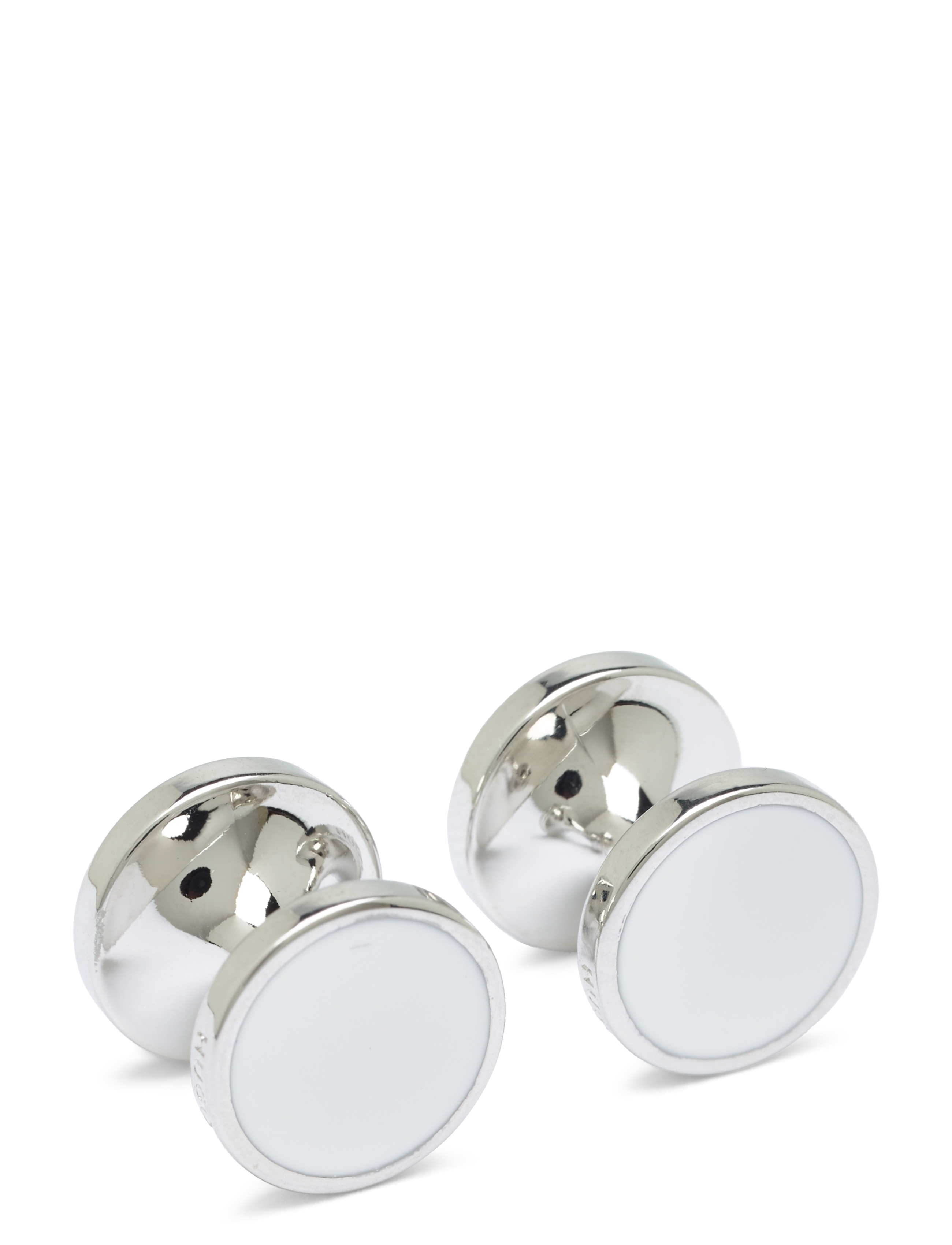 HUGO E-TOKEEP-CUF - Manschettknappar - OPEN WHITE / white