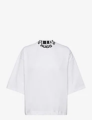 HUGO - Dinaya - t-shirts - white - 0