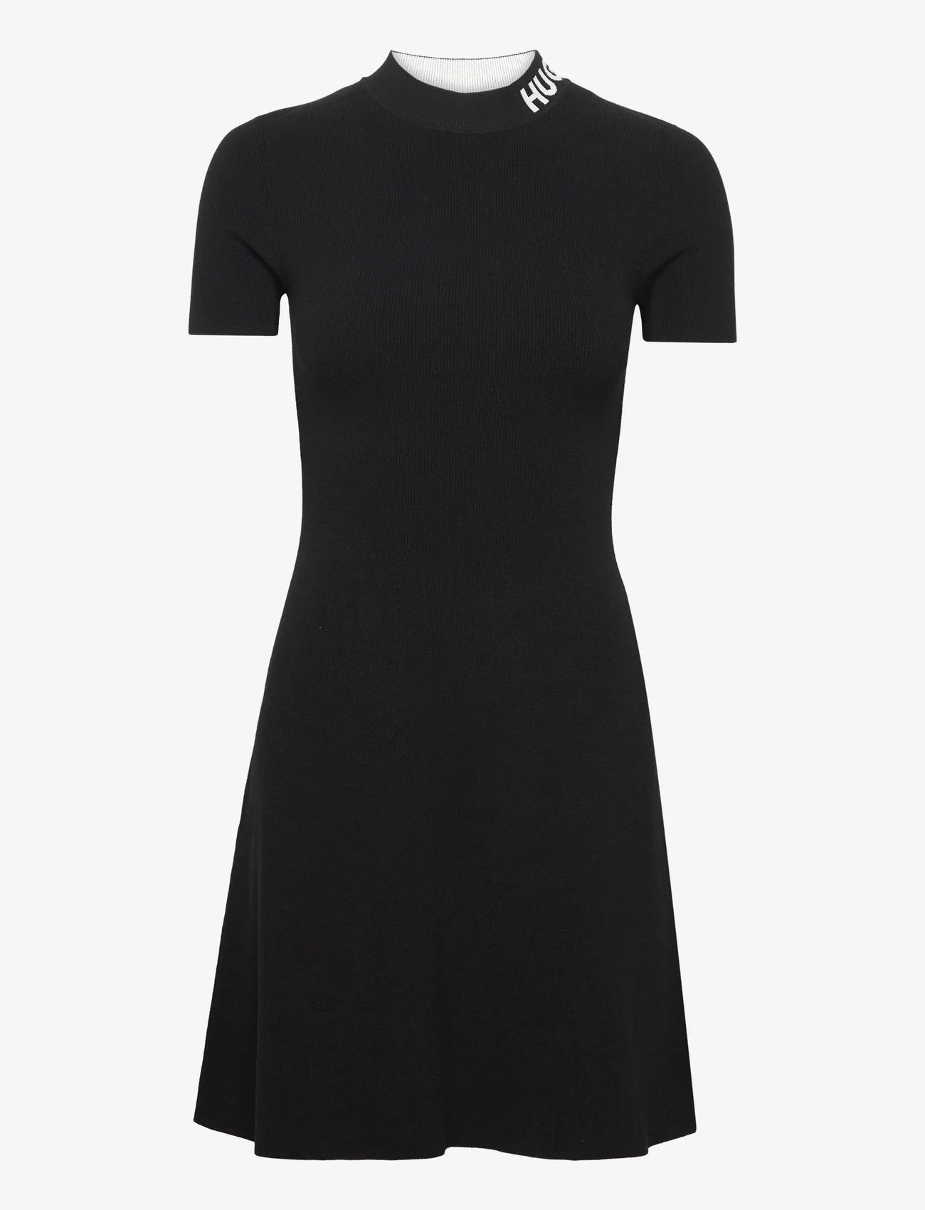 HUGO - Sarty - strikkede kjoler - black - 0