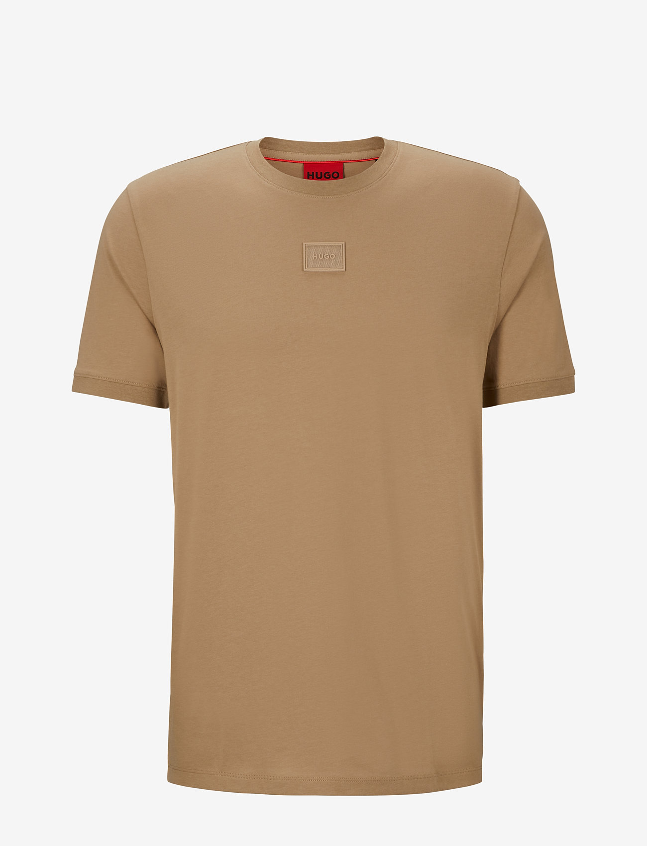 HUGO - Diragolino_C - basic t-shirts - open brown - 0