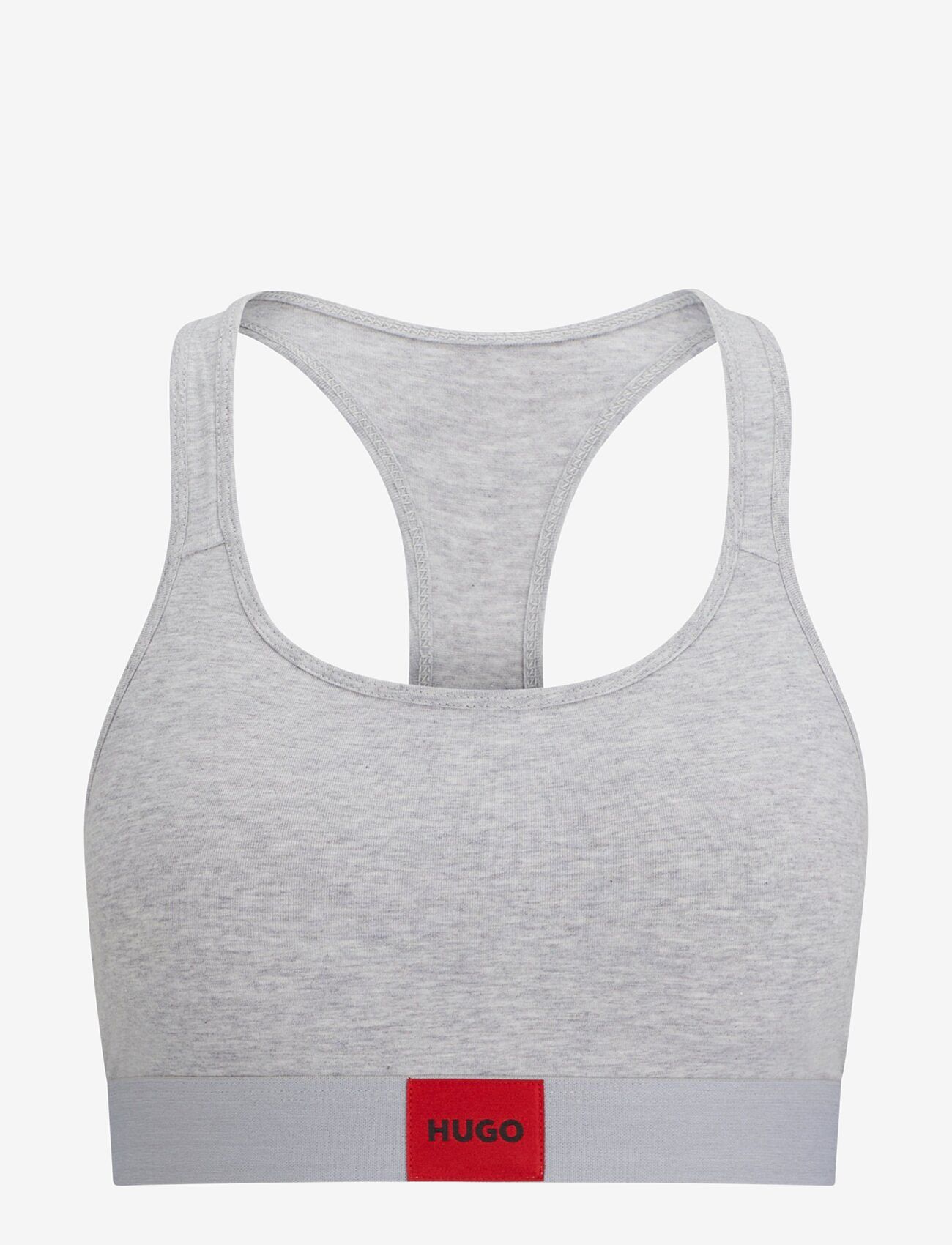 HUGO - BRALETTE PAD.RED LAB - medium grey - 0