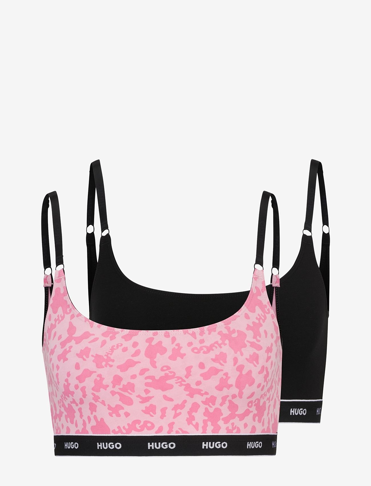 HUGO - TWIN BRALETTE DESIGN - medium pink - 0