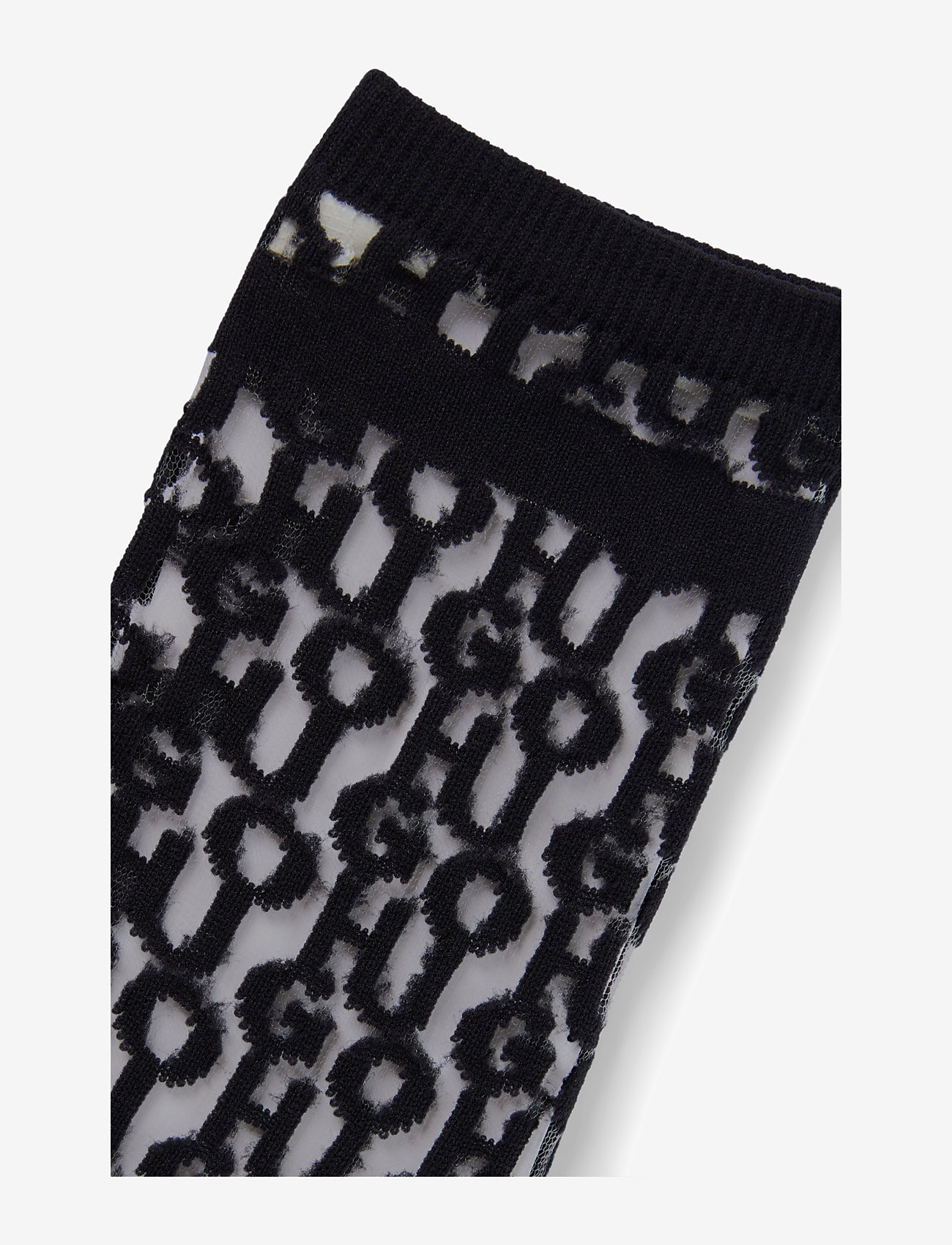 HUGO - RS MONOG TRANSPA W - black - 1