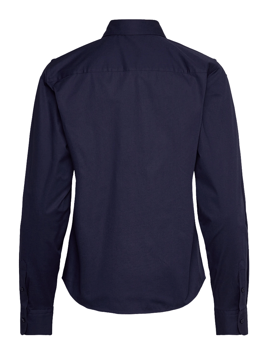 HUGO - The Essential Shirt - langærmede skjorter - navy - 1