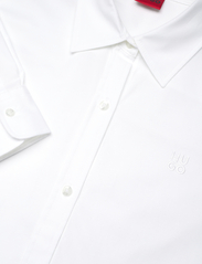 HUGO - The Essential Shirt - long-sleeved shirts - white - 7