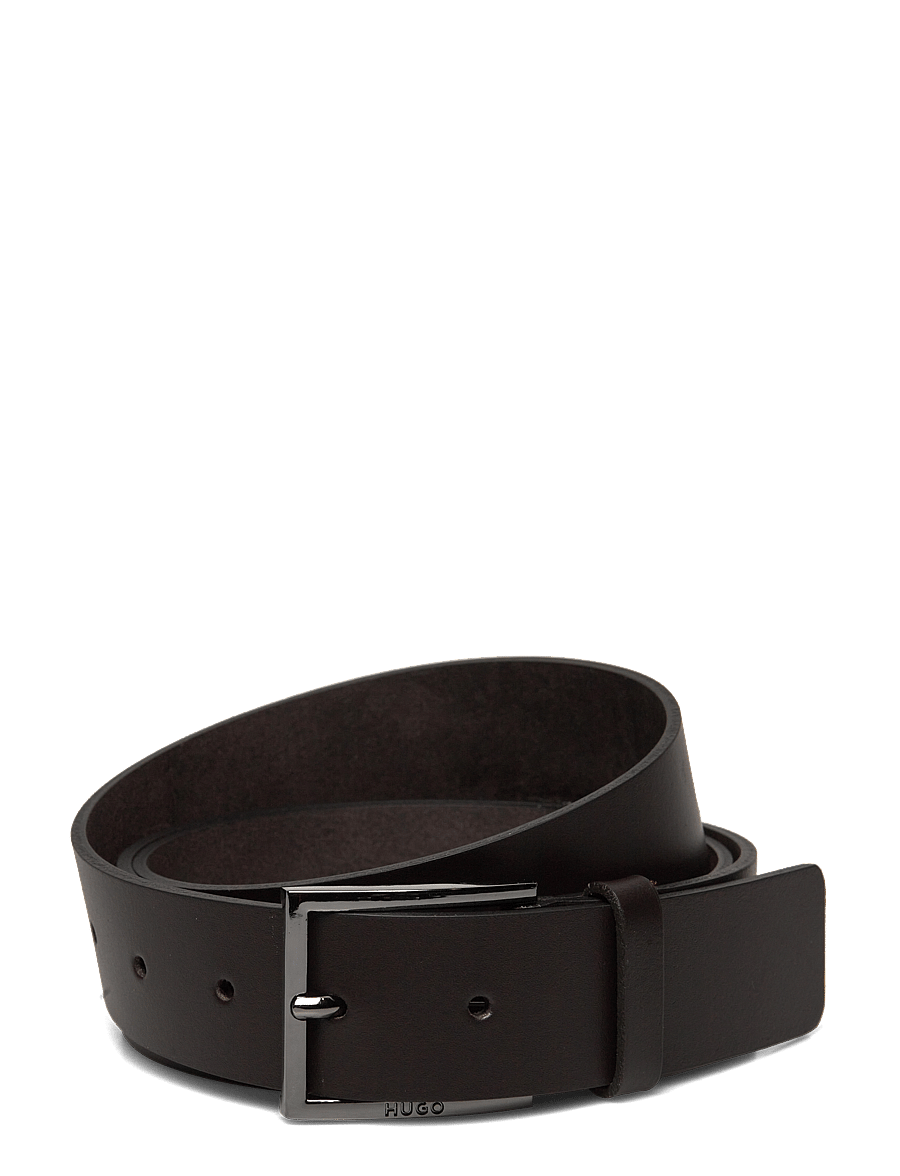 HUGO - Geek_Sz35 - klassiset vyöt - dark brown - 0