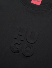 HUGO - Dleek - short-sleeved t-shirts - black - 2