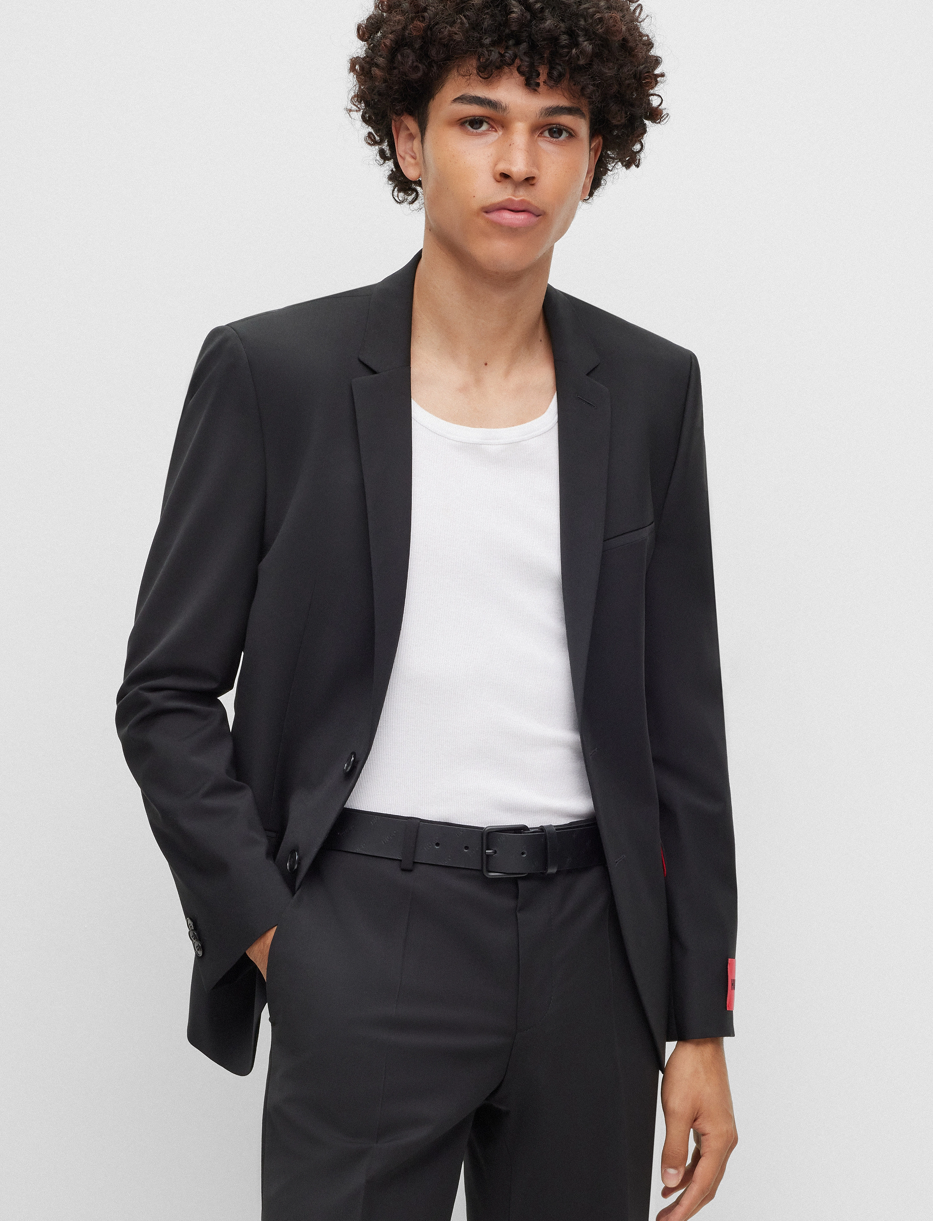 HUGO - Graf-HUGO_Sz35 - black - 2