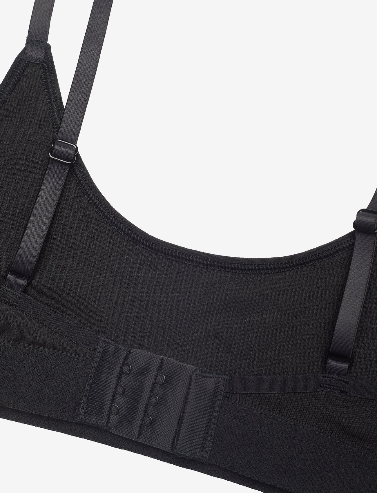 HUGO - BRALETTE RIB - rinnahoidja - black - 2