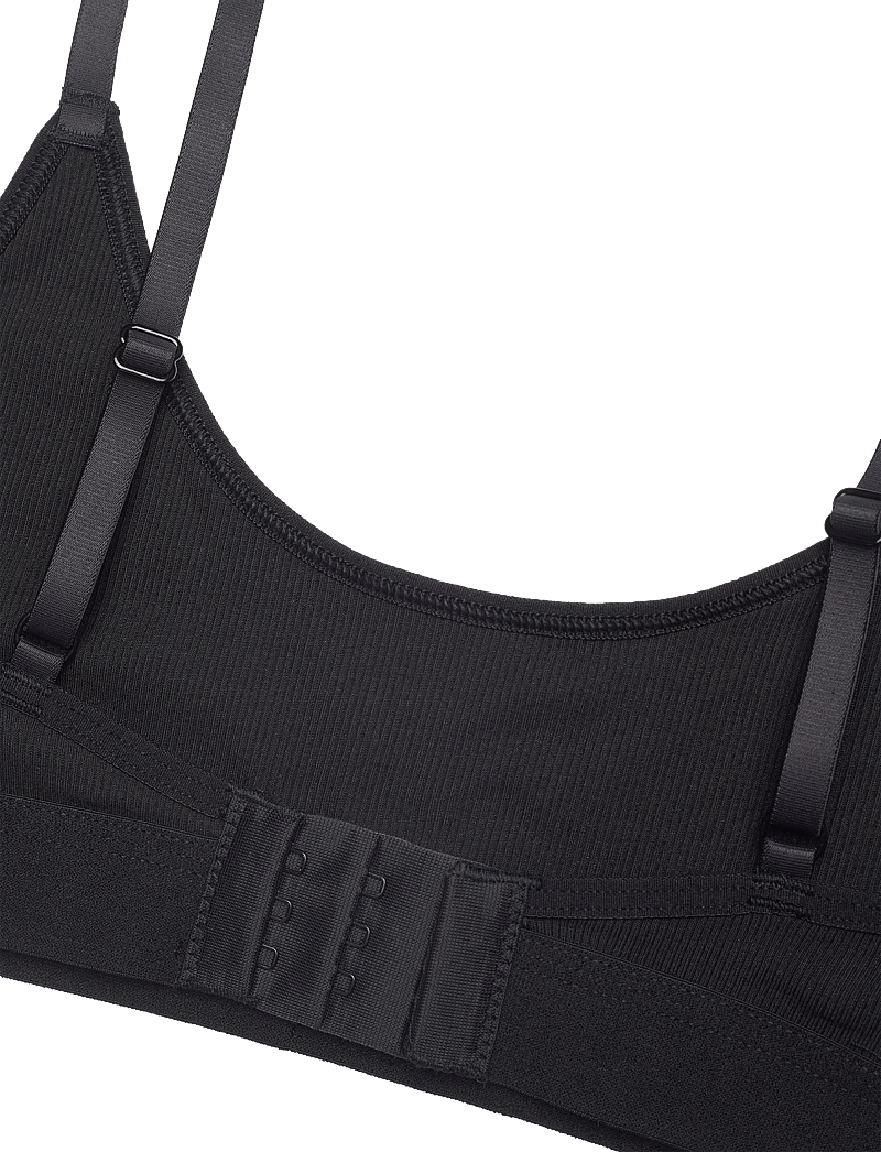 HUGO - BRALETTE RIB - rinnahoidja - black - 2