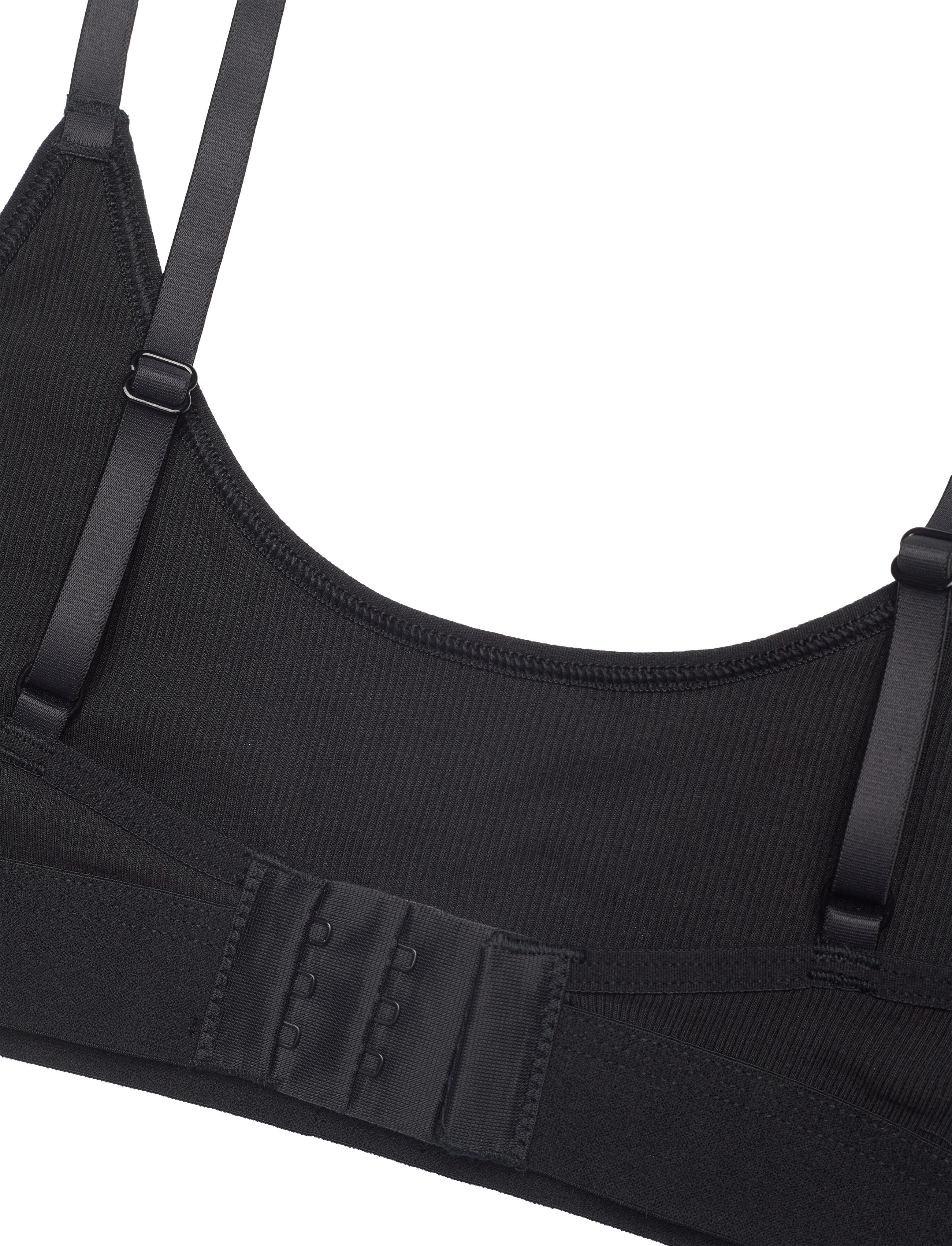 HUGO - BRALETTE RIB - black - 2