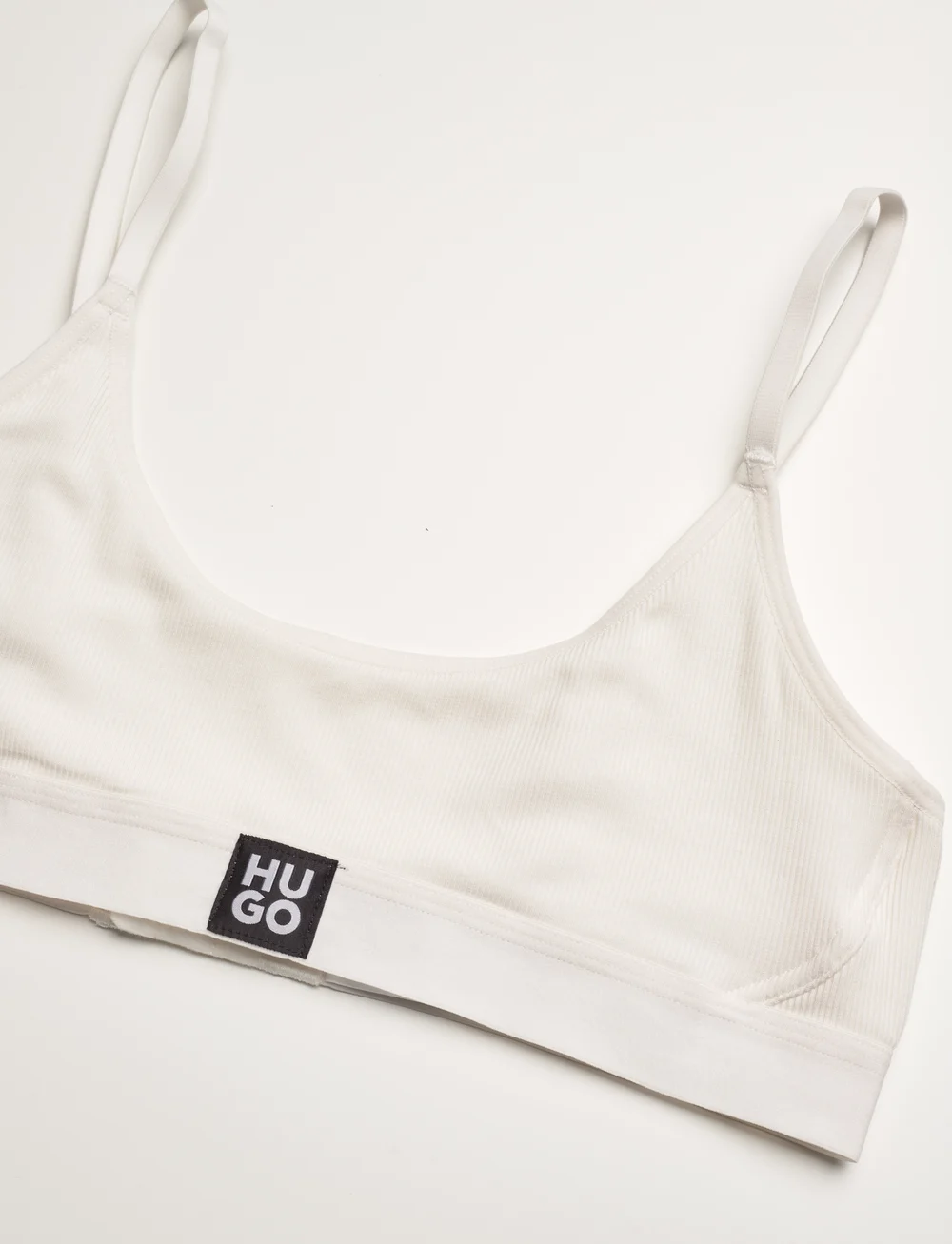 HUGO - BRALETTE RIB - rinnahoidja - natural - 2