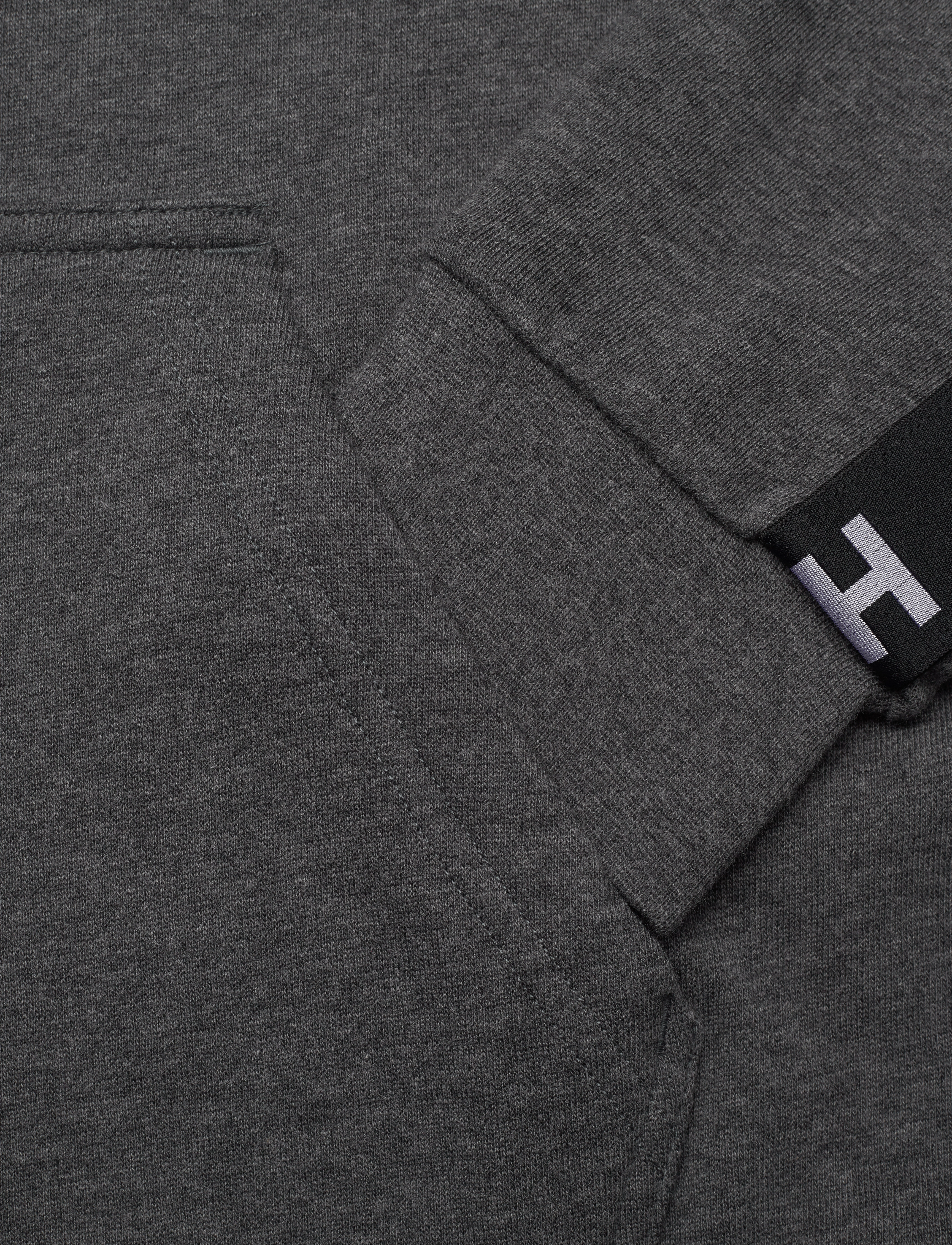 HUGO - Sporty Logo Hoodie - open grey - 2