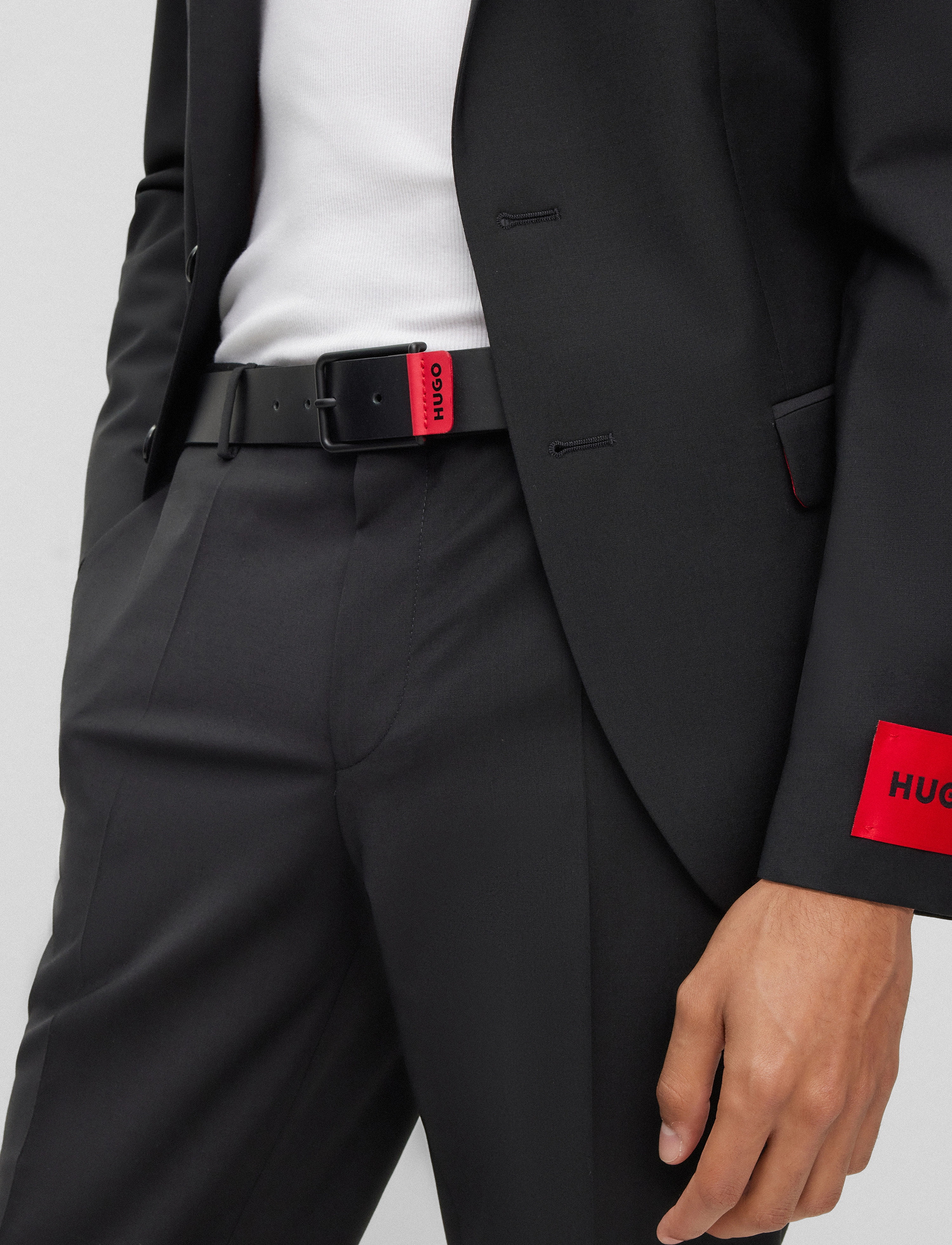 HUGO - Gal-Patch-HUGO_Sz35 - black - 3