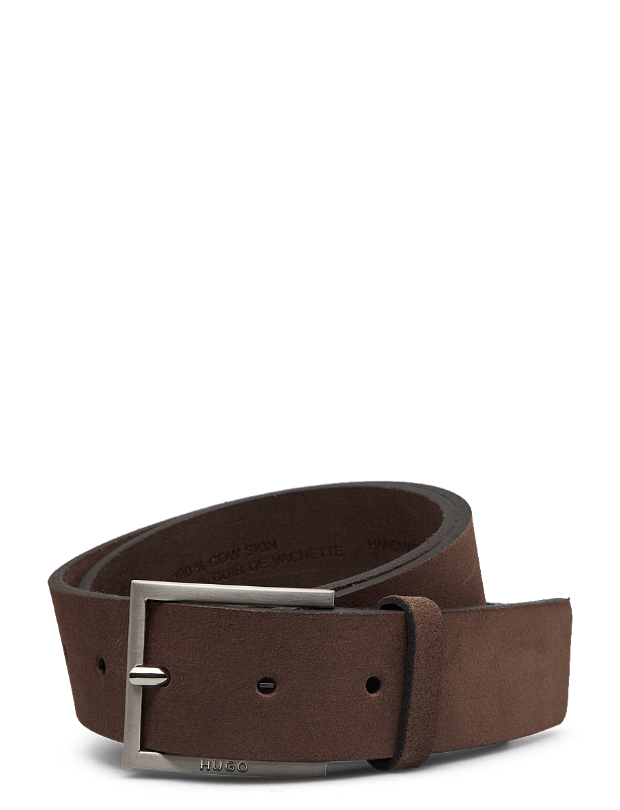 HUGO - Mirto_Sz35 - klassische gürtel - dark brown - 0