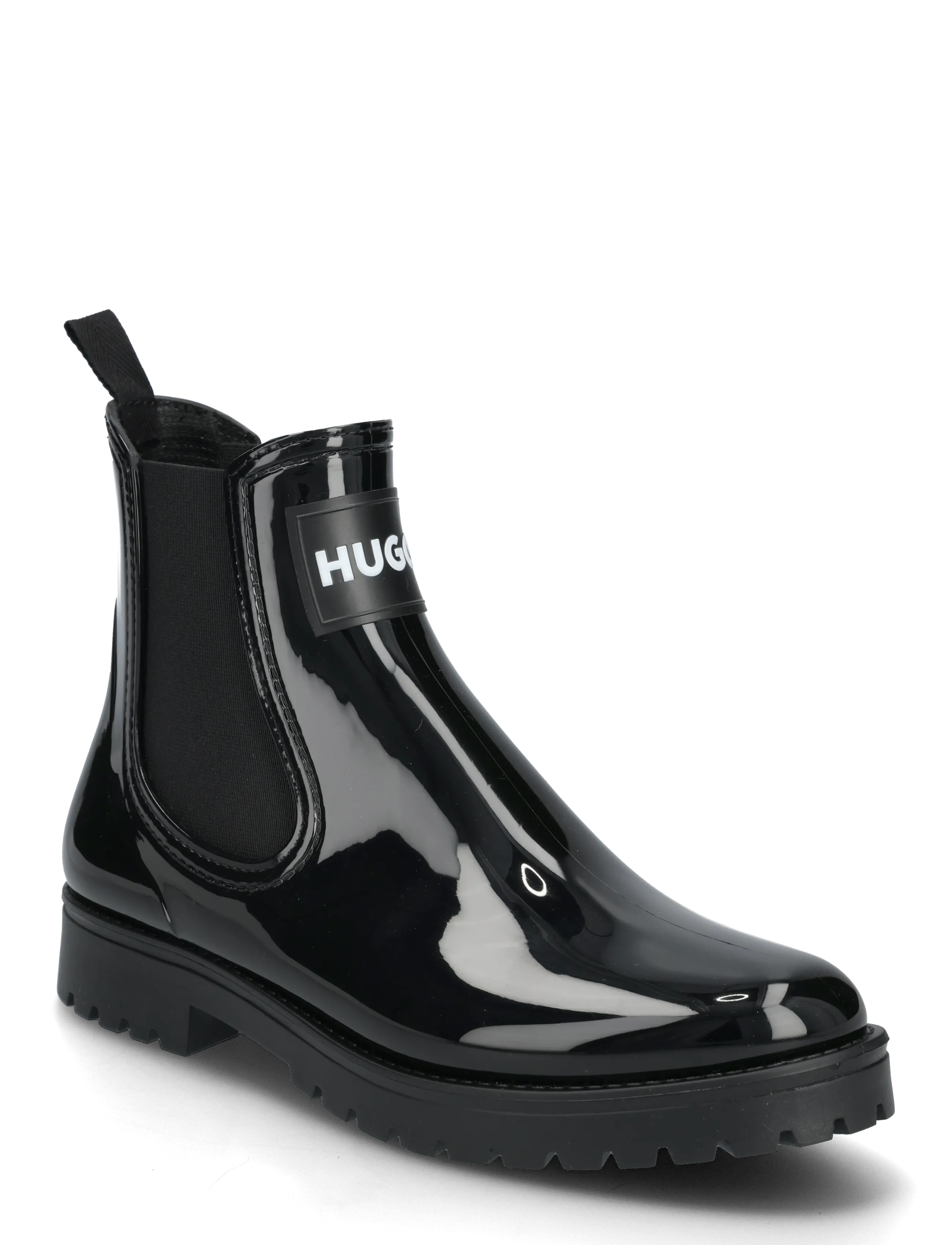 HUGO Tabita Rain Bootie_N, 36, Black, Støvler > Regnstøvler, Dame