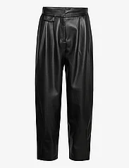 HUGO - Hesizila-1 - leather trousers - black - 0