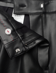 HUGO - Hesizila-1 - leather trousers - black - 3