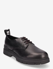 HUGO - Ryan_Derb_ltgr - laced shoes - black - 0
