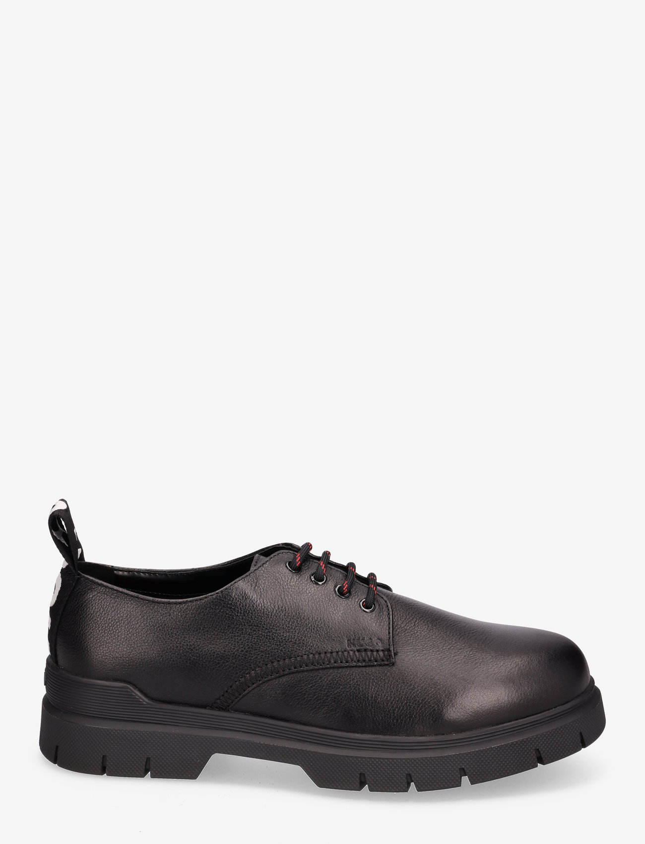 HUGO - Ryan_Derb_ltgr - laced shoes - black - 1