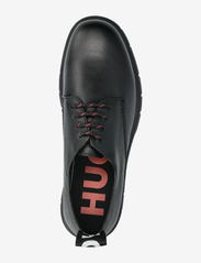 HUGO - Ryan_Derb_ltgr - laced shoes - black - 3