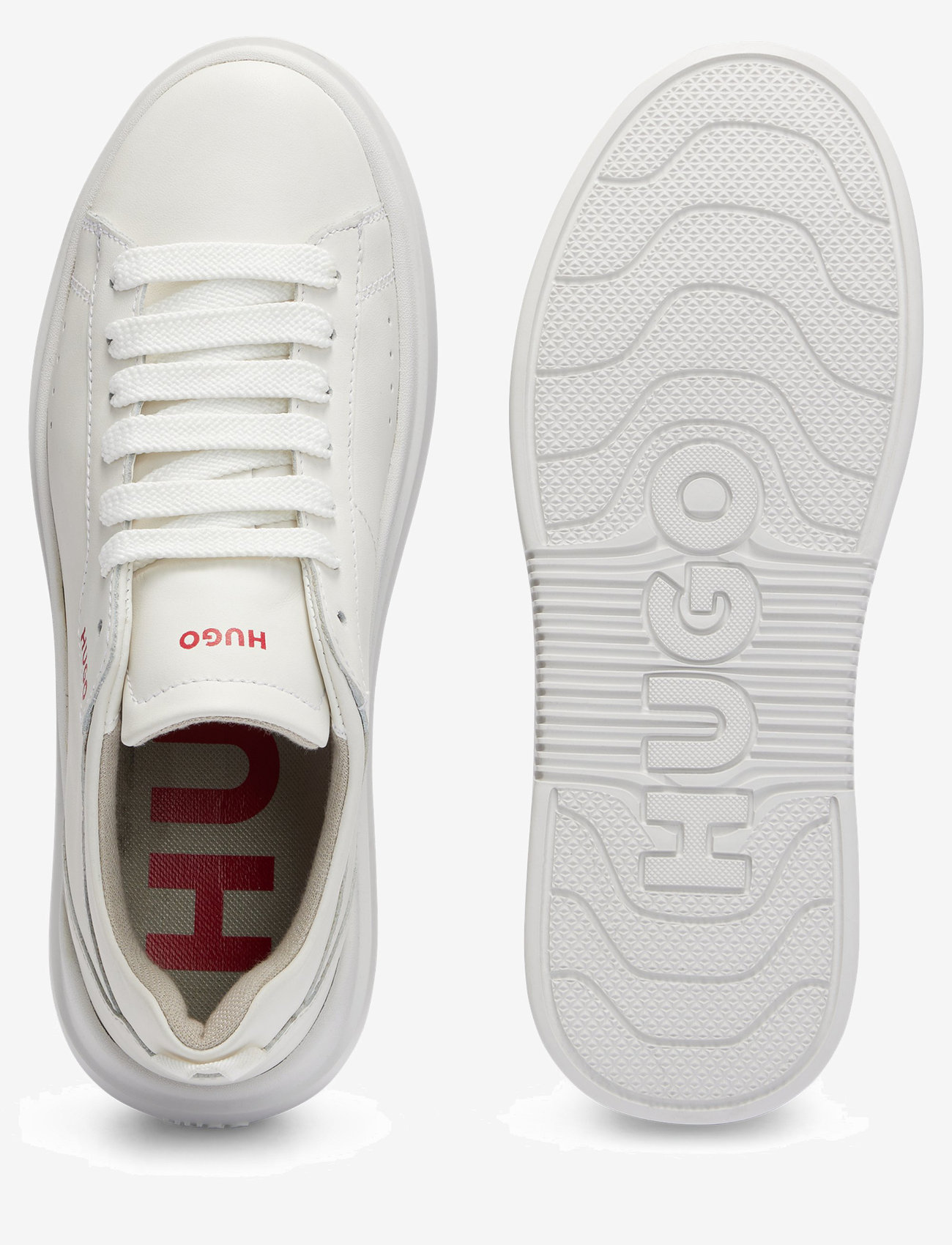 HUGO - Blake_Tenn_ltW_N - madala säärega tossud - white - 5