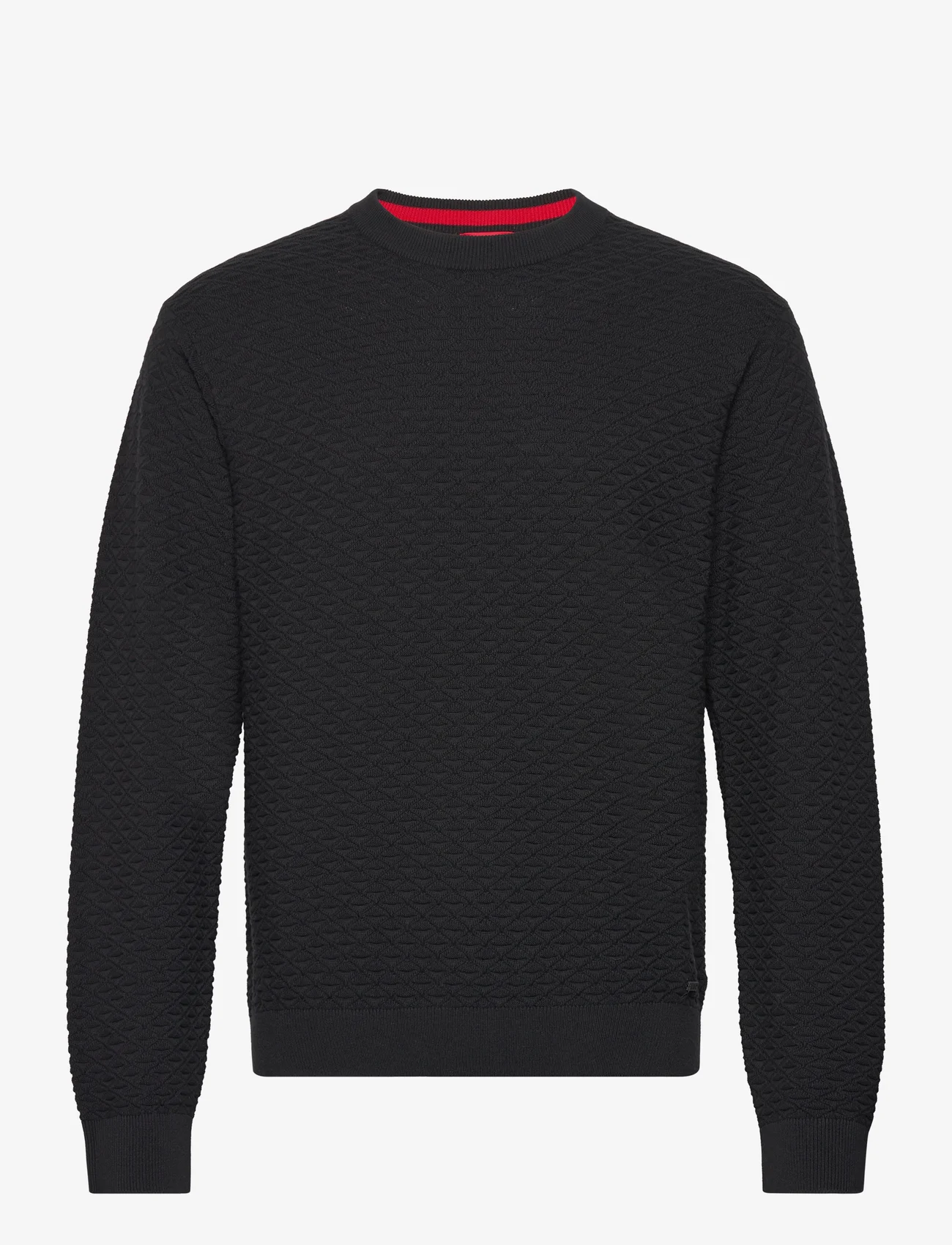HUGO - Sonderson - knitted round necks - black - 0