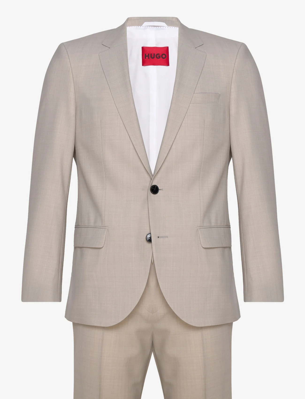 HUGO - Henry/Getlin232X - double breasted suits - light/pastel grey - 0
