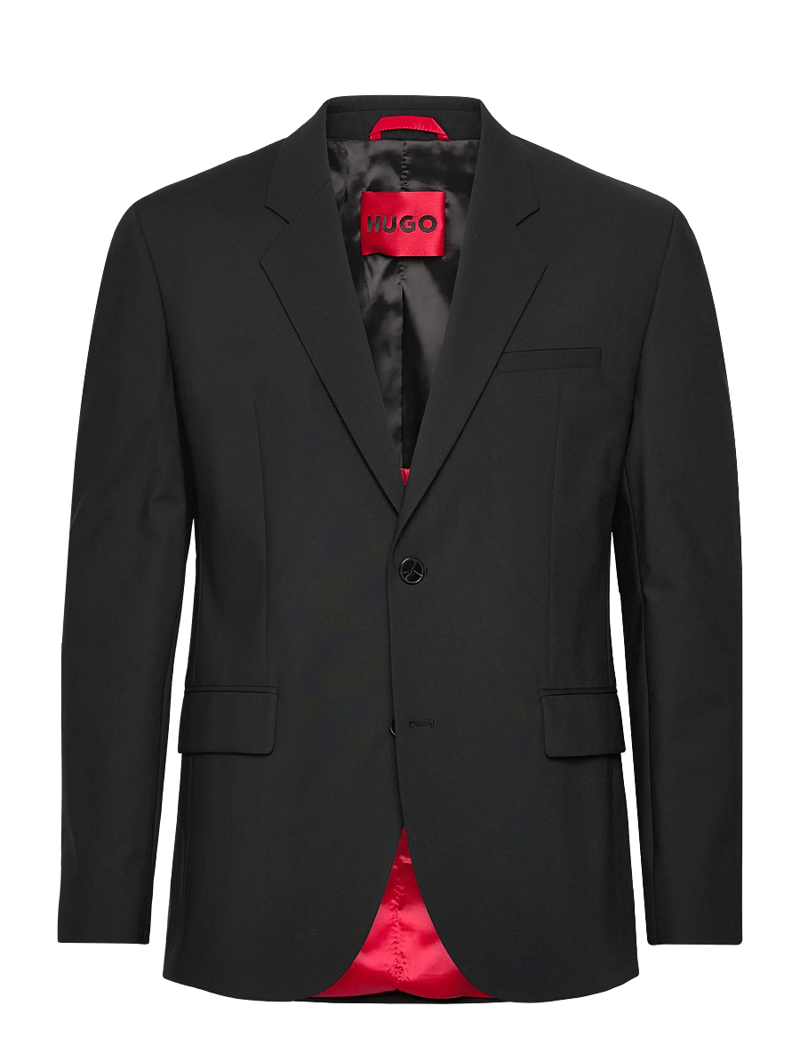 HUGO - Kris231X - single breasted blazers - black - 0
