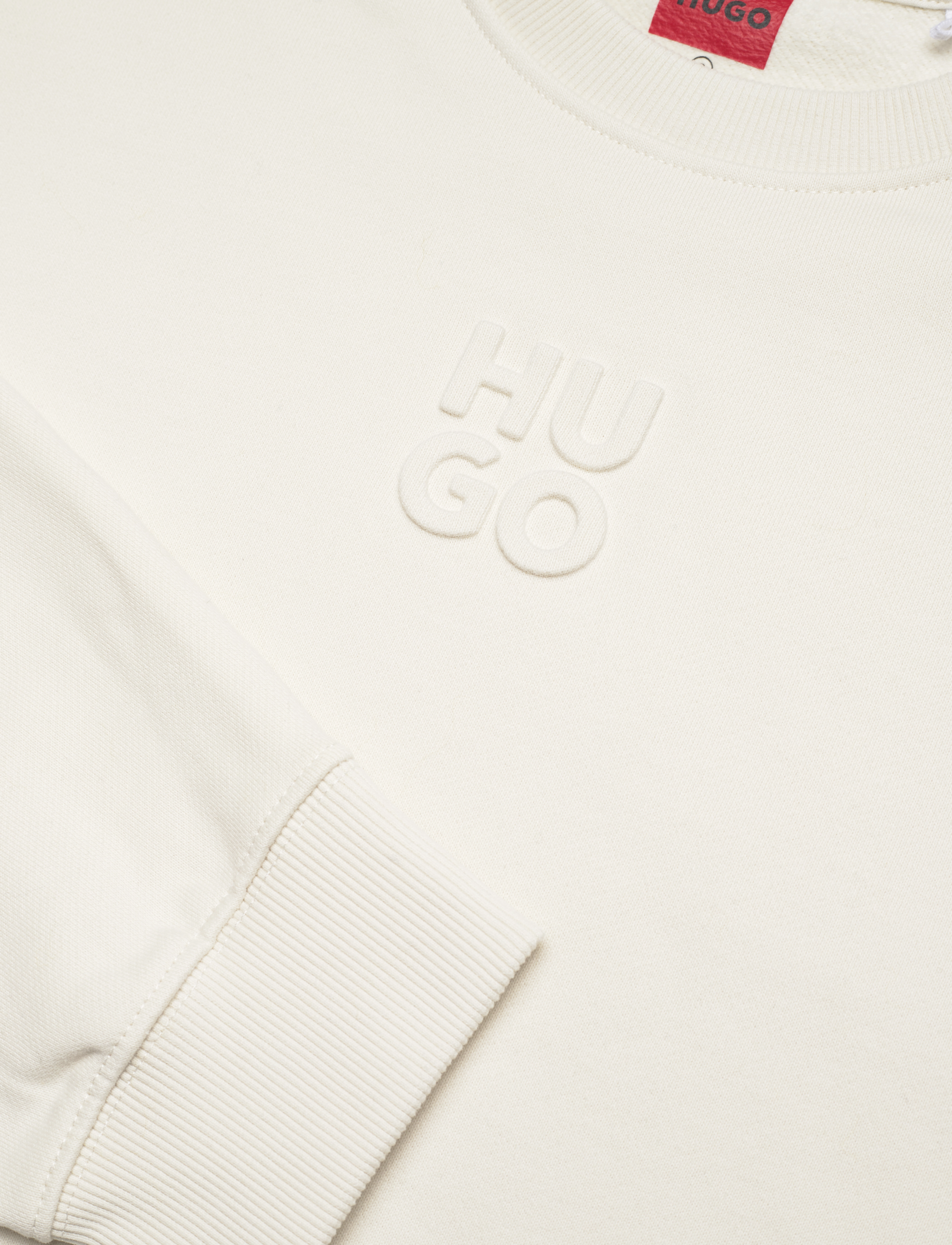 HUGO - Classic Crew - open white - 2