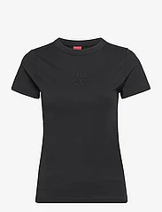 HUGO - Classic Tee_3 - t-shirts - black - 0