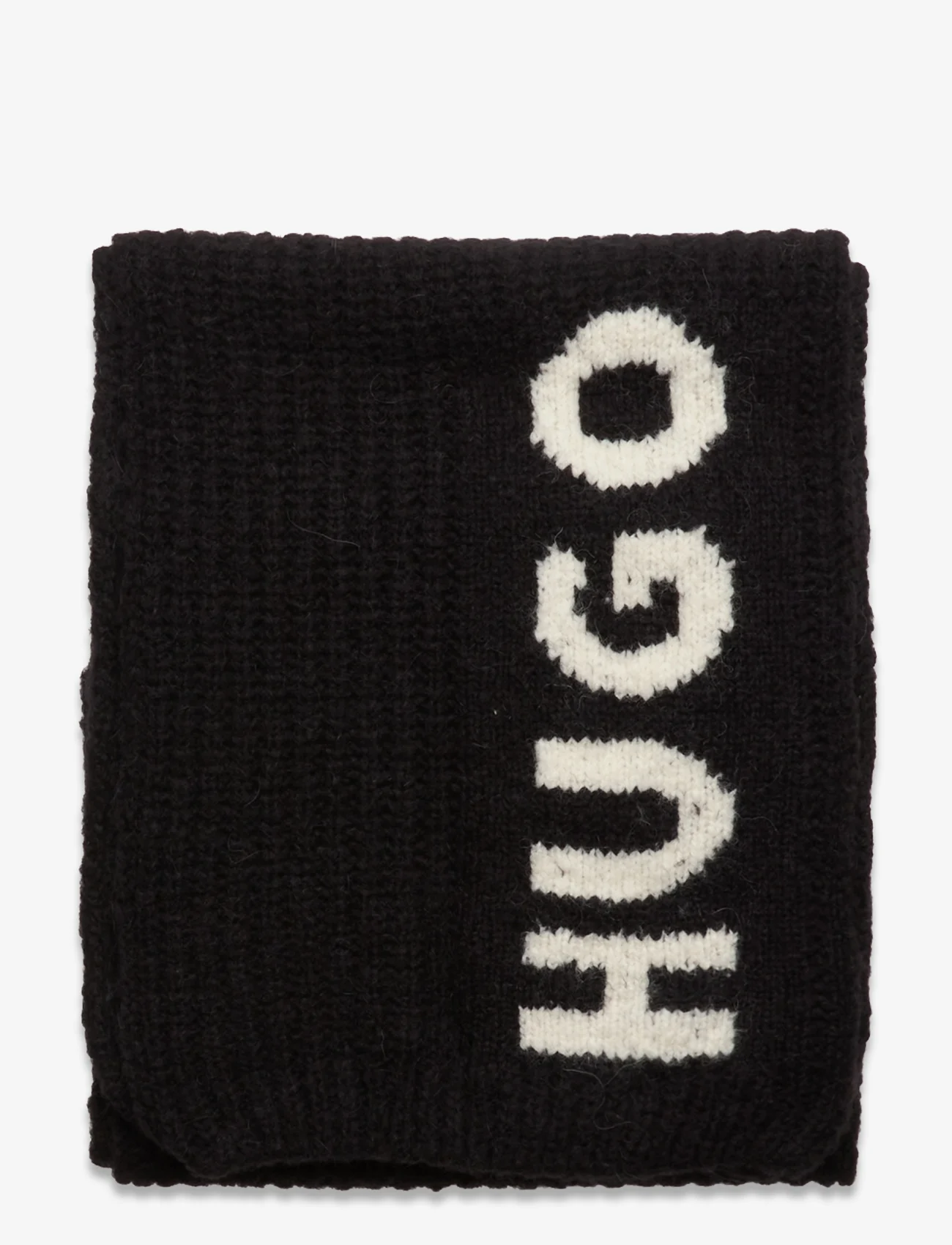 HUGO - Slogues_scarf - wintersjaals - black - 1