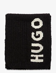 HUGO - Slogues_scarf - vinterskjerf - black - 1