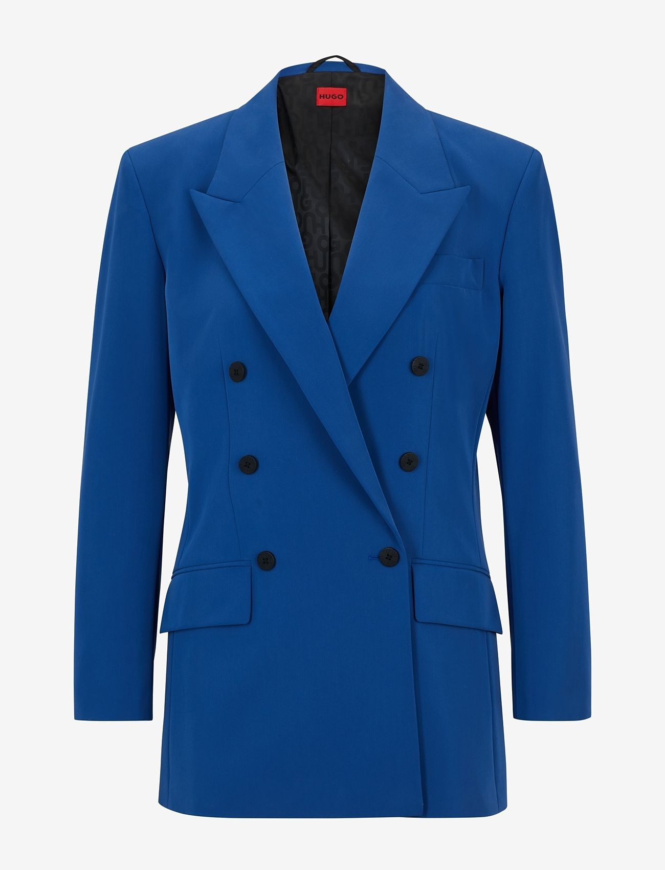 HUGO - Amalisa - zweireihige blazer - medium blue - 0