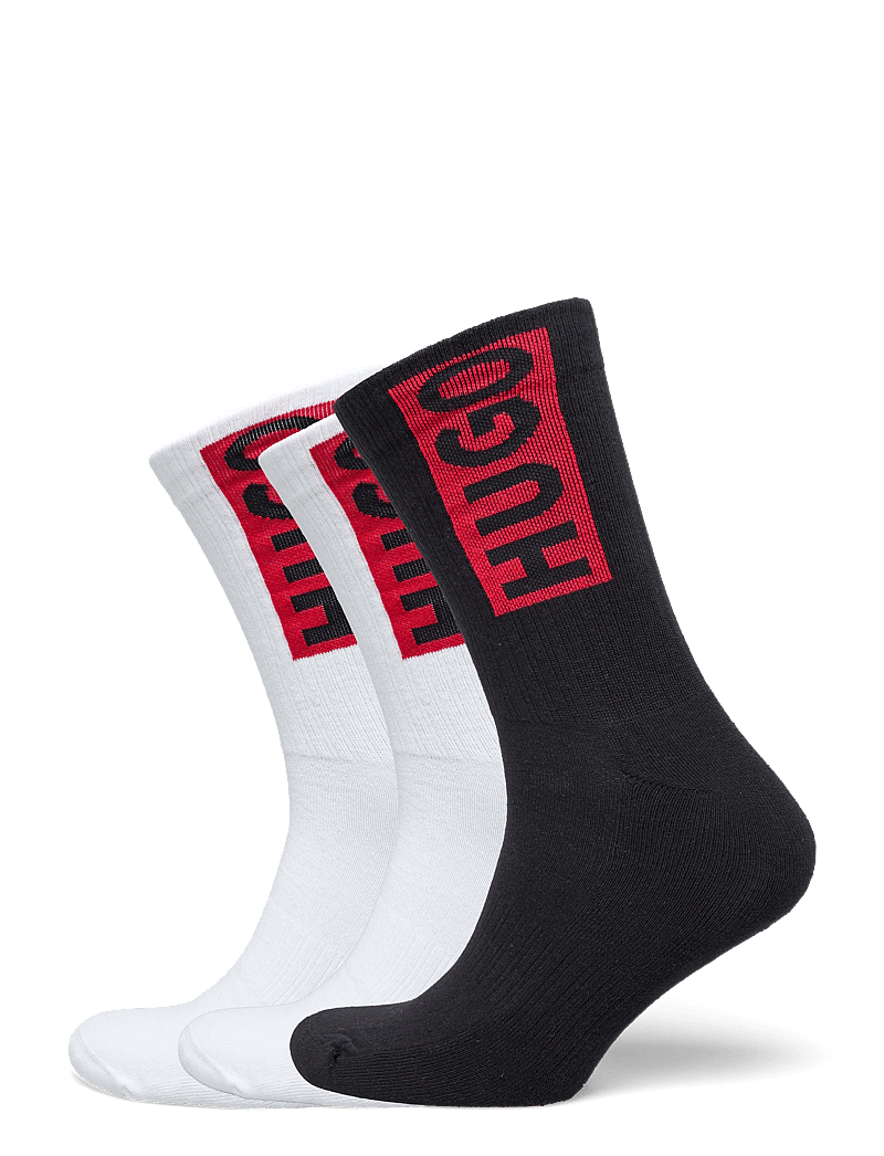 HUGO 3p QS Gift Logo CC W 10273350 Chaussettes à Quartz, Blanc 100, 38 HUGO 3p QS Gift Logo CC W 10273350 Chaussettes à Quartz, Blanc 100, 38