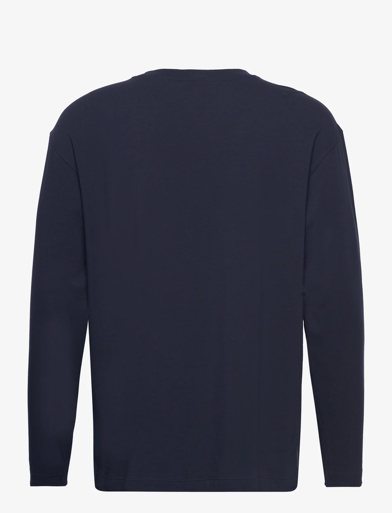 HUGO - Linked LS-Shirt - pyjamapaidat - dark blue - 1