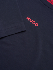 HUGO - Linked LS-Shirt - pysjamasoverdeler - dark blue - 2