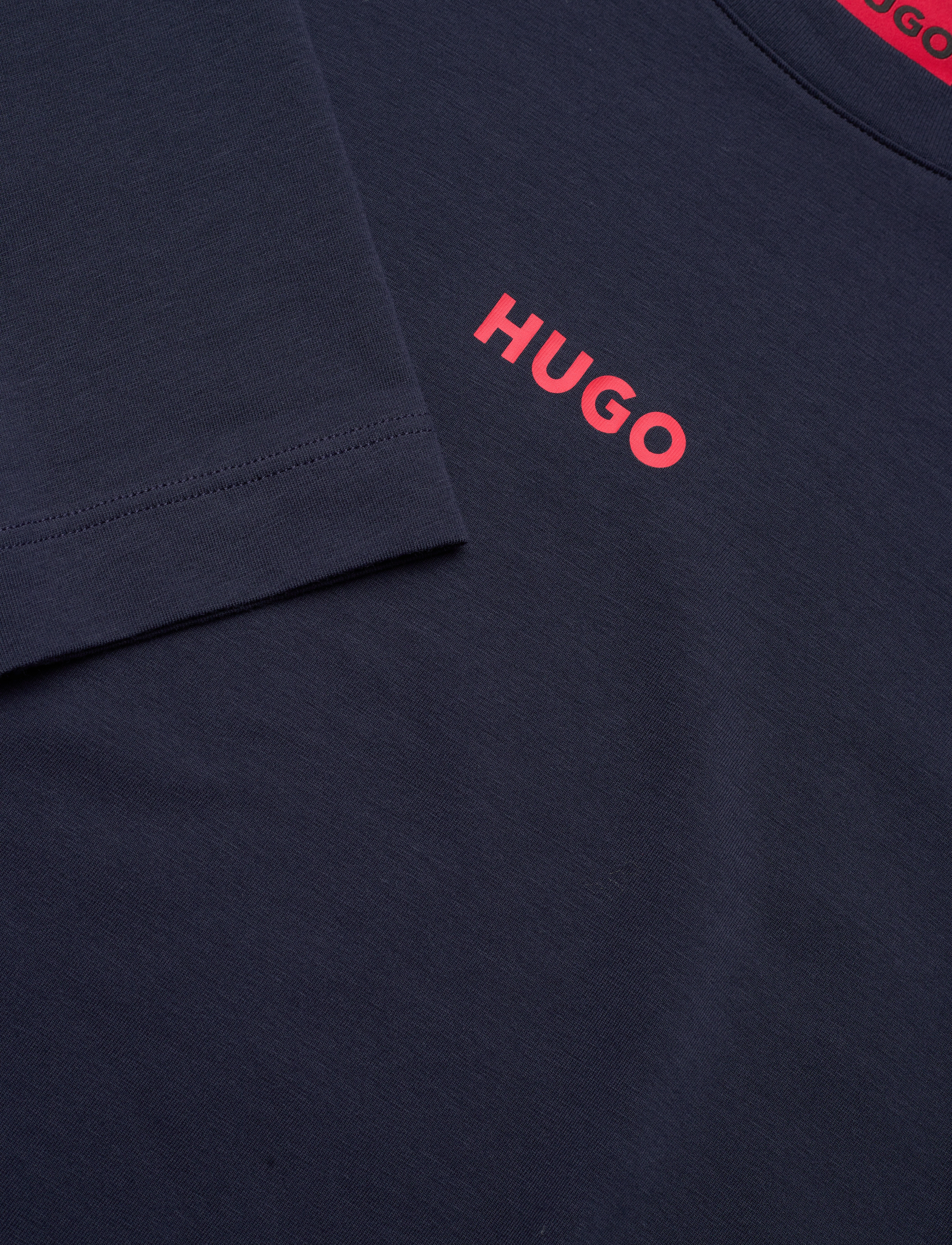 HUGO - Linked LS-Shirt - dark blue - 2